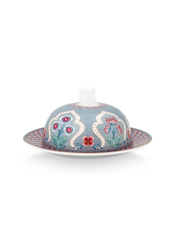 Se Butter Dish Round Flower Festival Deco Light Blue 17x8cm på udsalg! Billigt tilbud fra Pip Studio. Hurtig levering, 1-2 hverdage. Spar op til 54%.