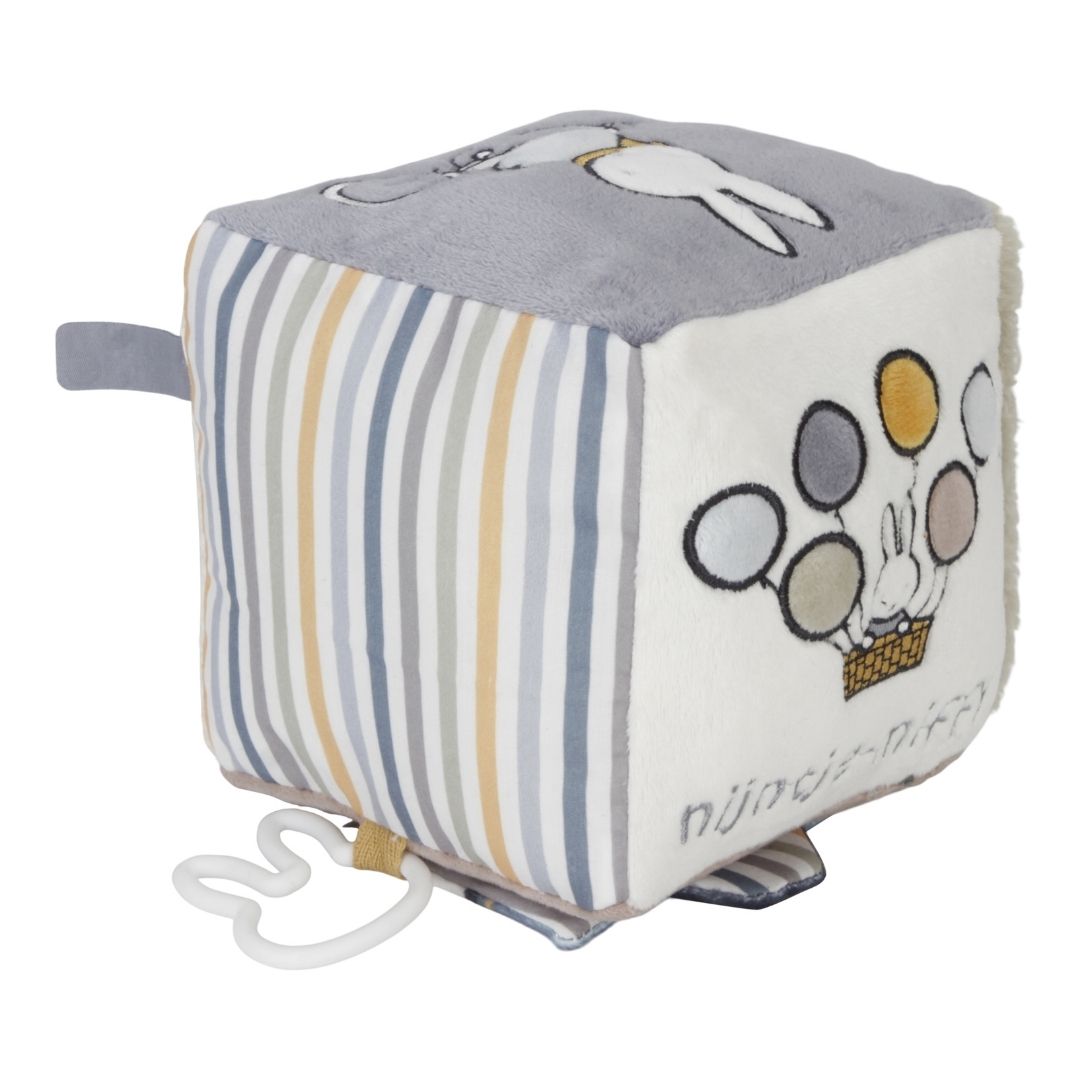 Blå aktivitetsterning til baby med Miffy kanin fra Little Dutch