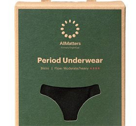 Se AllMatters Menstruationstrusser Bikini Underwear Moderate/heavy L ✔ Kæmpe udvalg i  Allmatters - Køb online på udsalg og tilbud lige nu ✔ Hurtig levering: 1 - 2 Hverdage samt billig fragt - Varenummer: HG-55200 og barcode / Ean: 5711782001141 på lager - Udsalg på Personlig pleje > > Spar op til 53% - Over 1354 design mærker på udsalg