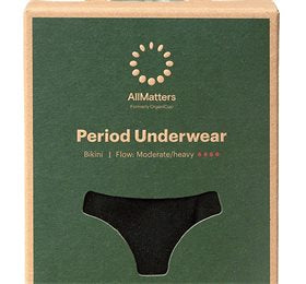 Se AllMatters Menstruationstrusser Bikini Underwear Moderate/heavy M ✔ Kæmpe udvalg i  Allmatters - Køb online på udsalg og tilbud lige nu ✔ Hurtig levering: 1 - 2 Hverdage samt billig fragt - Varenummer: HG-55199 og barcode / Ean: 5711782001134 på lager - Udsalg på Personlig pleje > > Spar op til 54% - Over 1354 design mærker på udsalg