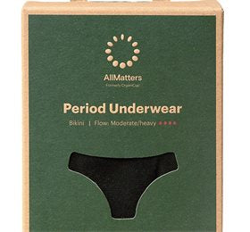 Se AllMatters Menstruationstrusser Bikini Underwear Moderate/heavy XL ✔ Kæmpe udvalg i  Allmatters - Køb online på udsalg og tilbud lige nu ✔ Hurtig levering: 1 - 2 Hverdage samt billig fragt - Varenummer: HG-55201 og barcode / Ean: 5711782001158 på lager - Udsalg på Personlig pleje > > Spar op til 66% - Over 1354 design mærker på udsalg