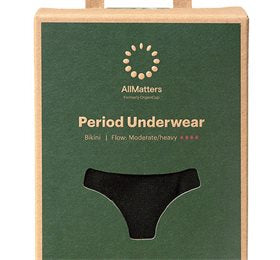 Se AllMatters Menstruationstrusser Bikini Underwear Moderate/heavy XXXL ✔ Kæmpe udvalg i  Allmatters - Køb online på udsalg og tilbud lige nu ✔ Hurtig levering: 1 - 2 Hverdage samt billig fragt - Varenummer: HG-47936 og barcode / Ean: 5711782001172 på lager - Udsalg på Personlig pleje > > Spar op til 52% - Over 1354 design mærker på udsalg