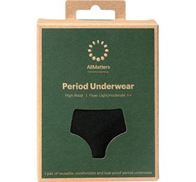 Se AllMatters Menstruationstrusse High Waist Underwear Light/Moderate M ✔ Kæmpe udvalg i  Allmatters - Køb online på udsalg og tilbud lige nu ✔ Hurtig levering: 1 - 2 Hverdage samt billig fragt - Varenummer: HG-53852 og barcode / Ean: 5711782001035 på lager - Udsalg på Personlig pleje > > Spar op til 52% - Over 1354 design mærker på udsalg