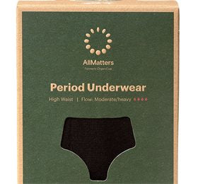 Se AllMatters Menstruationstrusse High Waist Underwear Moderate/heavy L ✔ Kæmpe udvalg i  Allmatters - Køb online på udsalg og tilbud lige nu ✔ Hurtig levering: 1 - 2 Hverdage samt billig fragt - Varenummer: HG-55192 og barcode / Ean: 5711782001240 på lager - Udsalg på Personlig pleje > > Spar op til 62% - Over 1354 design mærker på udsalg