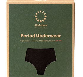 Se AllMatters Menstruationstrusse High Waist Underwear Moderate/heavy M ✔ Kæmpe udvalg i  Allmatters - Køb online på udsalg og tilbud lige nu ✔ Hurtig levering: 1 - 2 Hverdage samt billig fragt - Varenummer: HG-55191 og barcode / Ean: 5711782001233 på lager - Udsalg på Personlig pleje > > Spar op til 65% - Over 1354 design mærker på udsalg