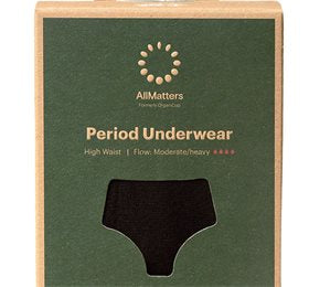 Se AllMatters Menstruationstrusse High Waist Underwear Moderate/heavy XS ✔ Kæmpe udvalg i  Allmatters - Køb online på udsalg og tilbud lige nu ✔ Hurtig levering: 1 - 2 Hverdage samt billig fragt - Varenummer: HG-55189 og barcode / Ean: 5711782001219 på lager - Udsalg på Personlig pleje > > Spar op til 59% - Over 1354 design mærker på udsalg