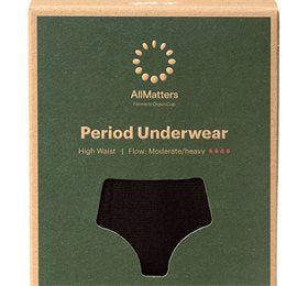 Se AllMatters Menstruationstrusse High Waist Underwear Moderate/heavy XXL ✔ Kæmpe udvalg i  Allmatters - Køb online på udsalg og tilbud lige nu ✔ Hurtig levering: 1 - 2 Hverdage samt billig fragt - Varenummer: HG-55194 og barcode / Ean: 5711782001264 på lager - Udsalg på Personlig pleje > > Spar op til 57% - Over 1354 design mærker på udsalg