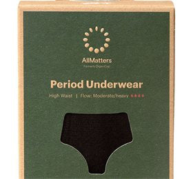 Se AllMatters Menstruationstrusse High Waist Underwear Moderate/heavy XXS ✔ Kæmpe udvalg i  Allmatters - Køb online på udsalg og tilbud lige nu ✔ Hurtig levering: 1 - 2 Hverdage samt billig fragt - Varenummer: HG-55188 og barcode / Ean: 5711782001202 på lager - Udsalg på Personlig pleje > > Spar op til 63% - Over 1354 design mærker på udsalg
