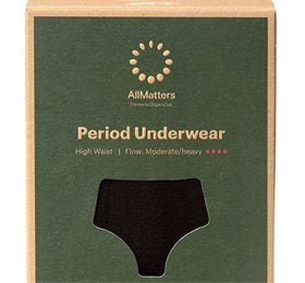 Se AllMatters Menstruationstrusse High Waist Underwear Moderate/heavy XXXL ✔ Kæmpe udvalg i  Allmatters - Køb online på udsalg og tilbud lige nu ✔ Hurtig levering: 1 - 2 Hverdage samt billig fragt - Varenummer: HG-55195 og barcode / Ean: 5711782001271 på lager - Udsalg på Personlig pleje > > Spar op til 58% - Over 1354 design mærker på udsalg
