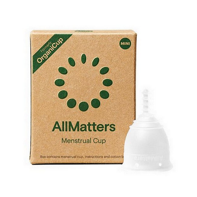 AllMatters OrganiCup menstruationskop i størrelsen Mini