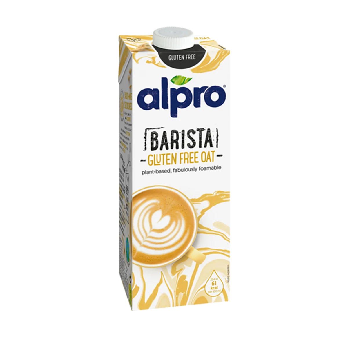 Kasse med Alpro Barista havredrik, 8 pakker à 1 liter