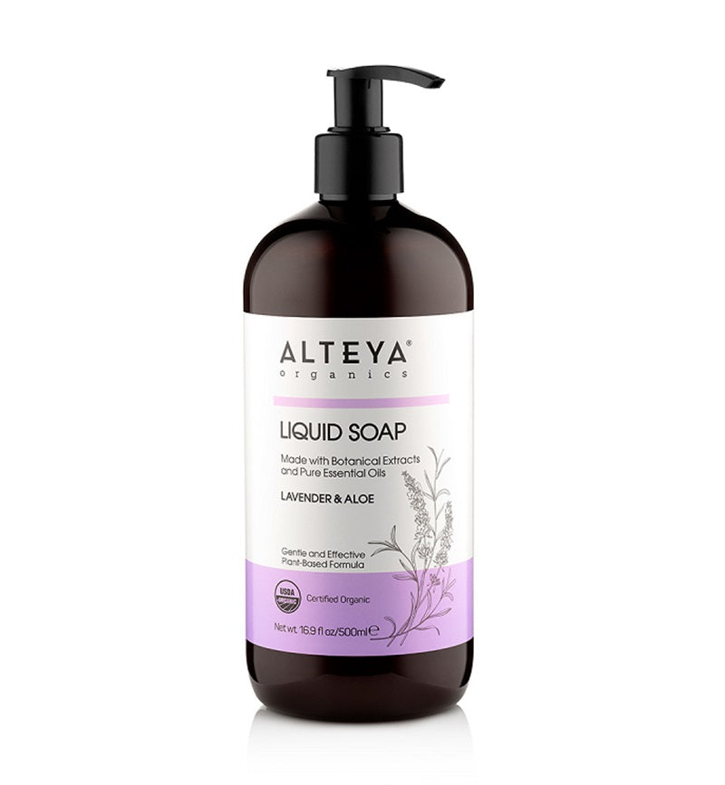 Se Alteya Organics - Økologisk Flydende Sæbe - Lavender & Aloe 500ml ✔ Kæmpe udvalg i Organic Beauty Supply - Køb online på udsalg og tilbud lige nu ✔ Super billig fragt og lynhurtig levering - Varenummer: Helsegrossisten-33699 og 3800219794366 på lager - Udsalg på Personlig pleje > Håndsæbe > Spar stort – op til 59% - Over 2.739 mærker med kæmpe udsalg