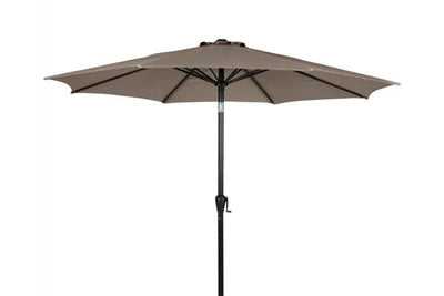Se Alu parasol med tilt - Ø 3 meter - Taupe ✔ Kæmpe udvalg i KopK ✔ Hurtig levering: 1 - 2 Hverdage samt billig fragt - Varenummer: HML-DK251 og barcode / Ean: '5714988002844 på lager - Udsalg på PARASOLLER > Aluparasoller Spar op til 63% - Over 1124 kendte brands på udsalg