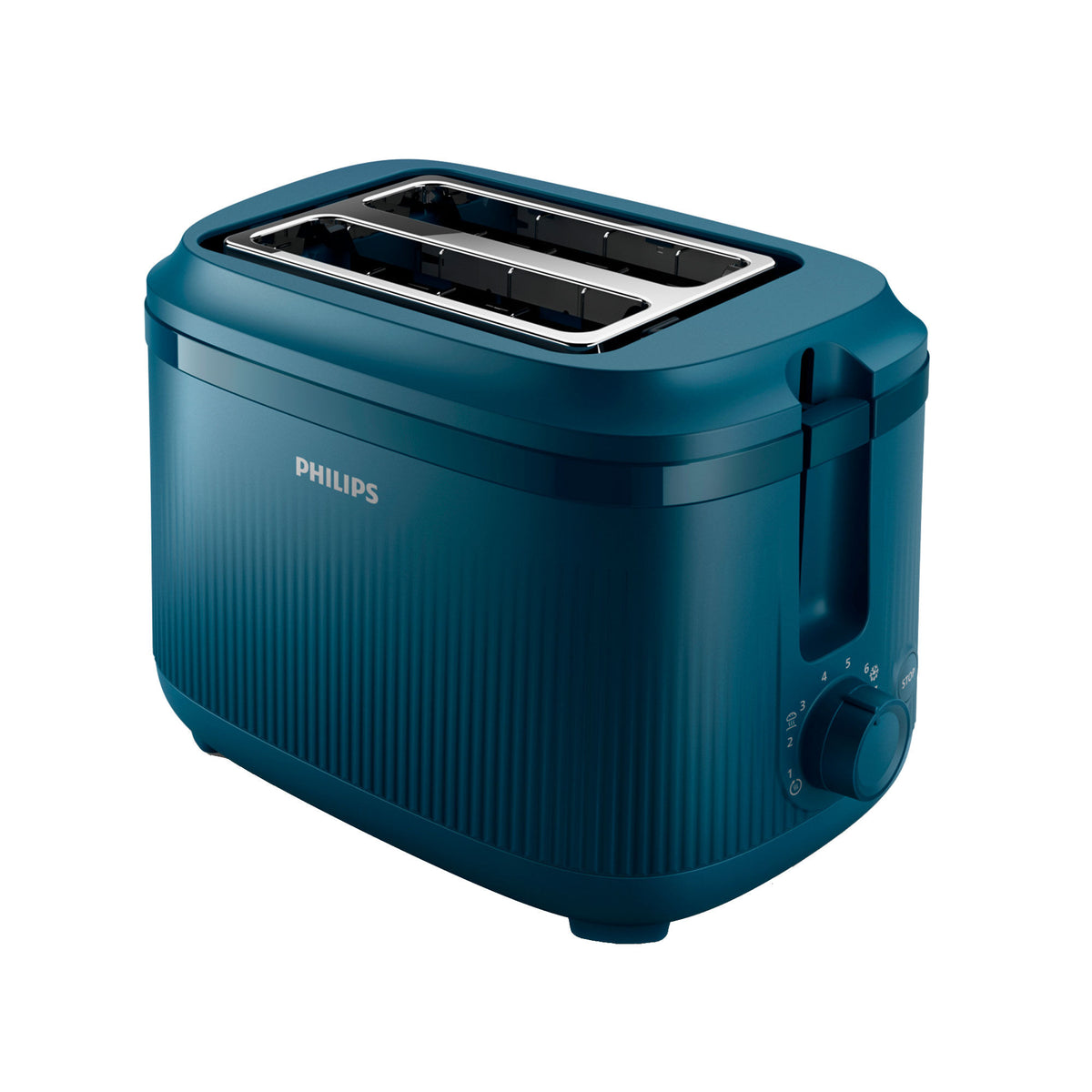 Dybblå Philips 3000 Series brødrister HD2511/70 til to skiver