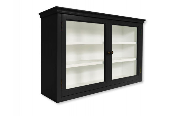 Se Amager Væghængt Vitrineskab - 60x100x26 cm Sort/Hvid ❤ Lav fragtpris og hurtig levering - Varenummer: Havemøbelland-DK3815v996 - Udsalg på INDEMØBLER - Vægthængte vitrineskabe Spar stort – op til 59% - Over 2.739 kendte brands på stort udsalg