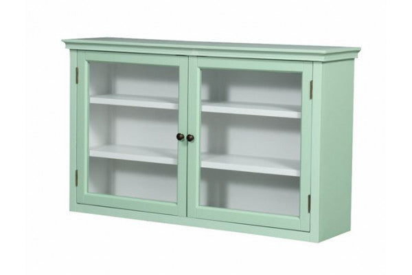 Se Amager Væghængt Vitrineskab - 60x100x26 cm Pastelgrøn/Hvid ❤ Hurtig levering til lave fragtpriser - Varenummer: Havemøbelland-DK3815v997 - Udsalg på INDEMØBLER - Vægthængte vitrineskabe Spar helt op til 73% - Kæmpe udsalg på over 739 brands