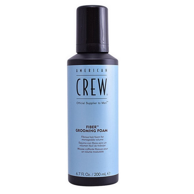 American Crew Fiber Grooming Foam stylingskum, 200 ml