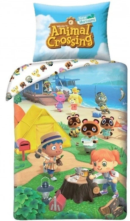 Se Animal Crossing Sengetøj 140x200 cm 100 procent bomuld ✔ Kæmpe udvalg i Bolig Magasin - Køb online på udsalg og tilbud lige nu ✔ Super billig fragt og lynhurtig levering - Varenummer: MMAction-2001222 og 5902729045735 på lager - Udsalg på Gaming Sengetøj til Børn Få op til 69% i rabat - Find over 1.798 mærker på udsalg