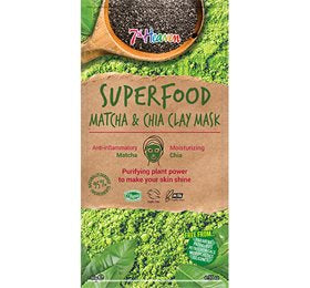 Se Ansigtmaske Superfood Matcha & Chia 7th Heaven 10 g ✔ Kæmpe udvalg i  KopK - Køb online på udsalg og tilbud lige nu ✔ Hurtig levering: 1 - 2 Hverdage samt billig fragt - Varenummer: HG-50632 og barcode / Ean: 0083800049936 på lager - Udsalg på Personlig pleje > > Spar op til 65% - Over 1354 design brands på udsalg