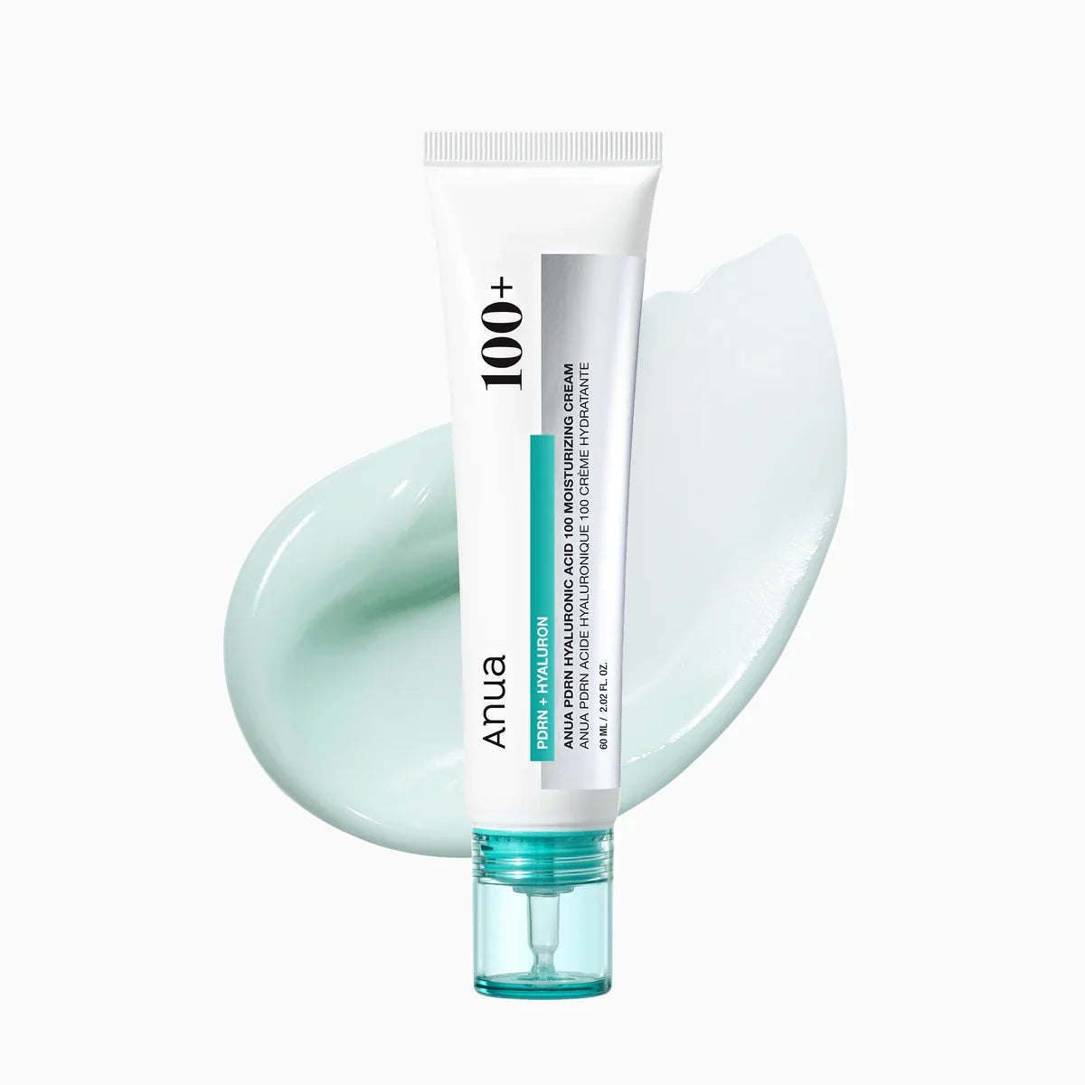 Anua PDRN Hyaluronic Acid 100 Moisturizing Cream, ansigtscreme i 60 ml