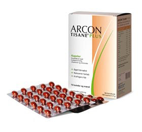 Se Arcon Tisane Plus 180 kap. ✔ Kæmpe udvalg i Arcon Scandinavia - Køb online på udsalg og tilbud lige nu ✔ Billig fragt • Hurtig levering - Varenummer: Helsegrossisten-6778 og 7350027311003 på lager - Udsalg på Personlig pleje > Krop > Medic Wiotech A/S Spar stort – op til 71% - Eksklusivt udsalg på over 2.739 mærker