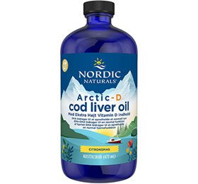 Nordic Naturals Arctic Cod Liver Oil m. d-vitamin - 473 ml