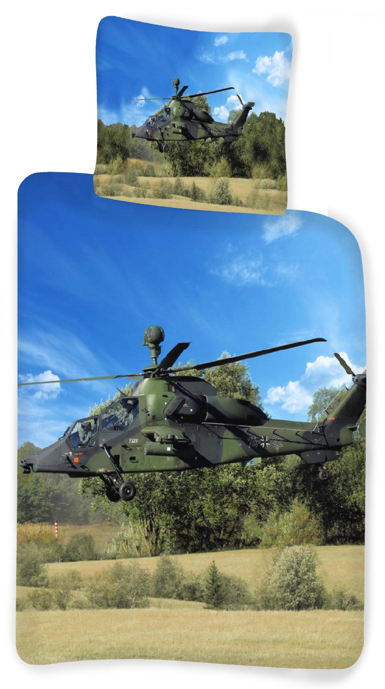 Se Army Helikopter Sengetøj 140 x 200, 100 procent bomuld ✔ Kæmpe udvalg i Bolig Magasin - Køb online på udsalg og tilbud lige nu ✔ Billig fragt og hurtig levering - Varenummer: MMAction-215010 og 5714710005730 på lager - Udsalg på Øvrigt sengetøj til Børn Op til 61% rabat - Kendte mærker på udsalg – over 1.329 mærker