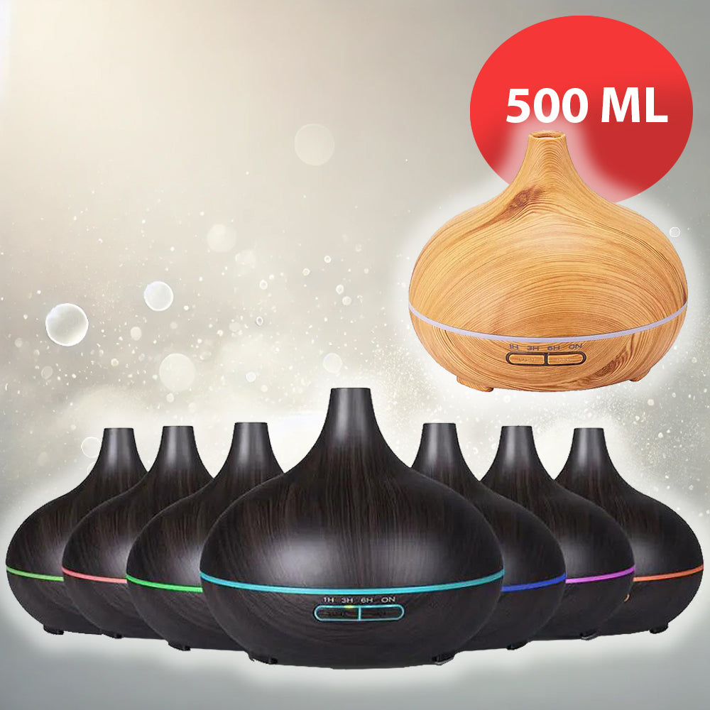 Se Aroma Diffuser - 500 ml med trælook - Lysebrun ✔ Kæmpe udvalg i Satana - Køb online på udsalg og tilbud lige nu ✔ Meget billig fragt og hurtig levering - Varenummer: Satana-1595450 på lager - Udsalg på Personlig pleje > Deodorant > Organic Beauty Supply Spar stort – op til 59% - 2.739+ brands samlet til lave priser