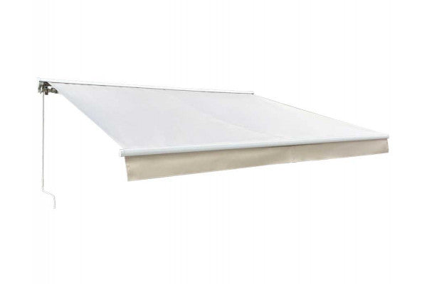 Se Ask Manuel Markise - Semikassette - 3,5 x 3 m - Hvid/Beige ❤ Billig fragt og hurtig levering - Varenummer: Havemøbelland-DK4661 - Udsalg på DIVERSE - Markiser Spar stort – op til 53% - Eksklusivt udsalg på over 2.739 brands