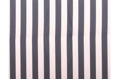 Aston Lav Ryg Hvid-Mørkeblå Stribet