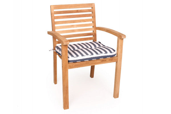 Se Aston Sædehynde - 45x50 cm Hvid-Mørkeblå Stribet ❤ Super billig fragt og lynhurtig levering - Varenummer: Havemøbelland-DK52v463 og barcode / Ean: 5708155881264 på lager - Udsalg på HYNDER - Sædehynder Store besparelser – op til 71% - Et af Danmarks største udvalg – 2.739+ brands