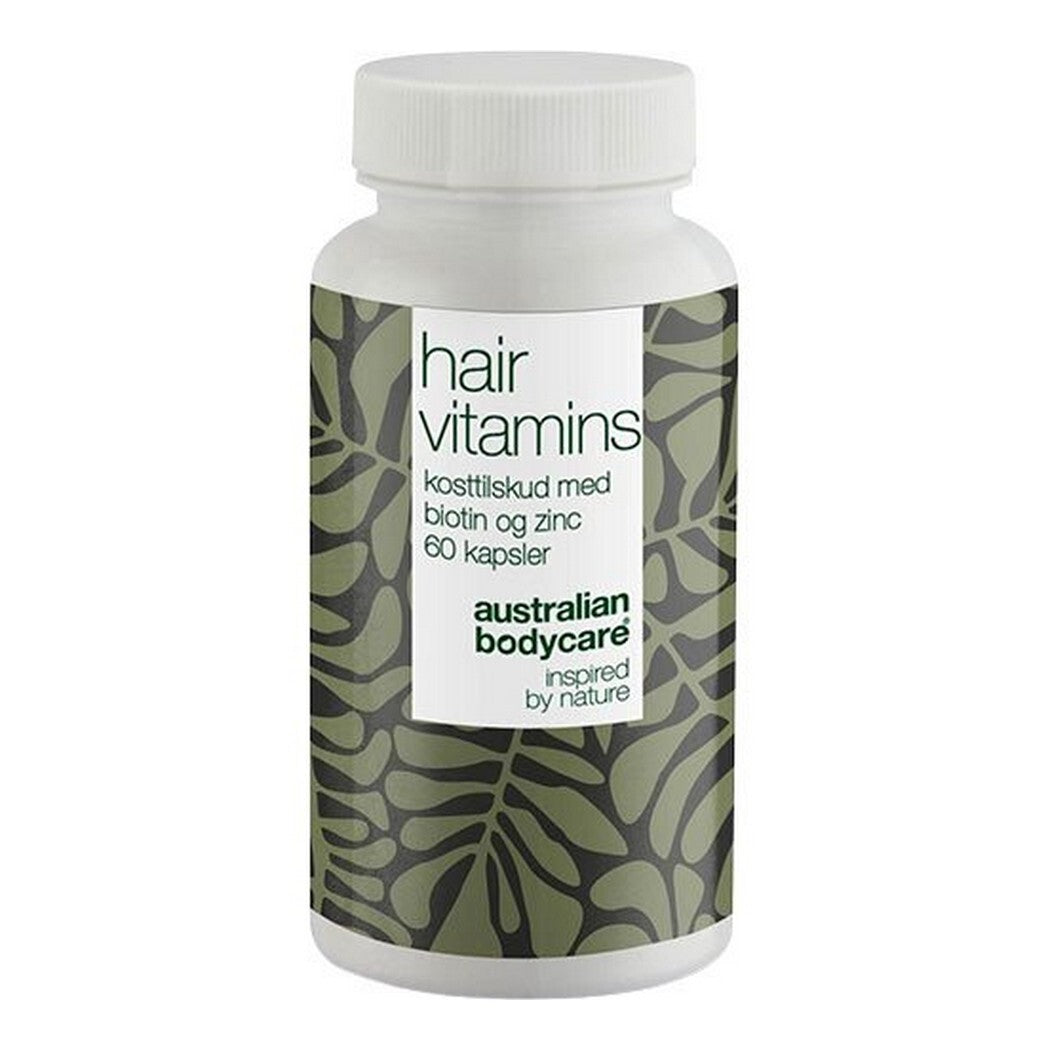 Pakke med Australian BodyCare Hair Vitamins, 60 stk
