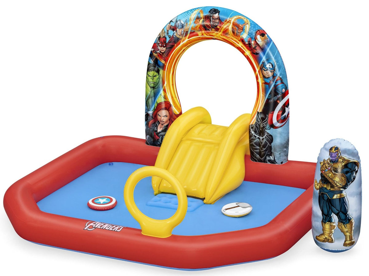 Se Avengers Bade legecenter 211 x 198 x 125 cm Marvel Avengers Assemble ✔ Kæmpe udvalg i Bestway - Køb online på udsalg og tilbud lige nu ✔ Lav fragtpris og hurtig levering - Varenummer: MMAction-17898800 og 6941607353370 på lager - Udsalg på Badebassiner til haven Store besparelser – op til 67% - Udsalg på mere end 2.281 populære mærker