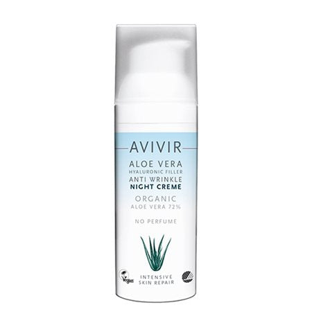 Se Avivir Aloe Vera Anti wrinkle night cream 50 ml. ✔ Kæmpe udvalg i Avivir - Køb online på udsalg og tilbud lige nu ✔ Hurtig levering til lave fragtpriser - Varenummer: Helsegrossisten-8059 og 5708751361009 på lager - Udsalg på Personlig pleje > Cremer > Ansigt Få op til 67% i rabat - Shop udsalg fra mere end 1.798 mærker