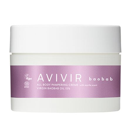 Se Avivir Baobab creme myrtle pampering all body ✔ Kæmpe udvalg i Avivir - Køb online på udsalg og tilbud lige nu ✔ Super billig fragt og lynhurtig levering - Varenummer: Helsegrossisten-25994 og 5708751606001 på lager - Udsalg på Personlig pleje > Krop > Få op til 69% i rabat - Shop blandt over 2.739 mærker