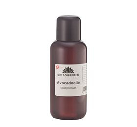 Se Urtegaarden Avocadoolie ØKO 100ml. ✔ Kæmpe udvalg i  Urtegaarden - Køb online på udsalg og tilbud lige nu ✔ Hurtig levering: 1 - 2 Hverdage samt billig fragt - Varenummer: HG-52691 og barcode / Ean: 5709286001057 på lager - Udsalg på Personlig pleje > Olier > Urtegaarden Spar op til 58% - Over 1354 design brands på udsalg