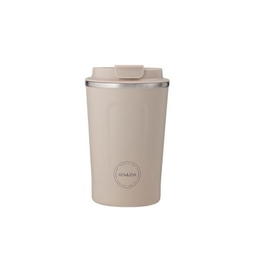 Termokop Cup2go fra Aya&Ida i cream beige, 380 ml