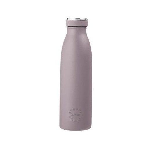 Aya&ida drikkeflaske i farven lavender med låg, 500 ml