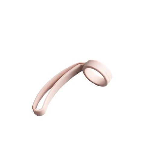Aya&Ida håndtag i blød silikone til drikkeflaske i farven Soft Rose