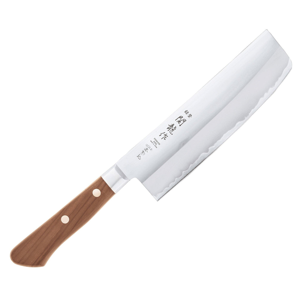 Sekiryu Trækløverkniv fra Wood-serien med fladt 16,5 cm knivblad