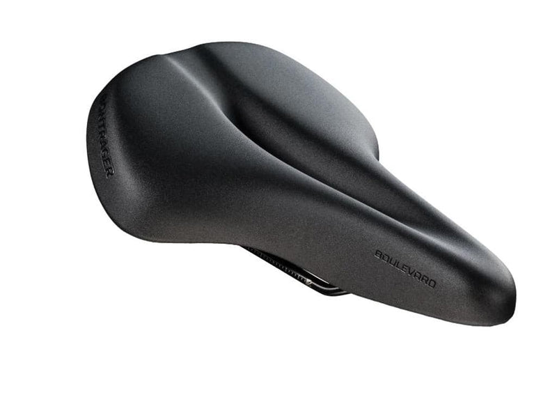 Se Bontrager Boulevard - Sadel til Urban - 280 x 225mm - Sort ✔ Kæmpe udvalg i  Bontrager ✔ Hurtig levering: 1 - 2 Hverdage samt billig fragt - Varenummer: CKP-601479687176 og barcode / Ean: &