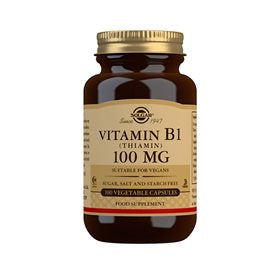 Se Solgar B1-vitamin 100 mg (Thiamin) - 100 kap. ✔ Kæmpe udvalg i Solgar - Køb online på udsalg og tilbud lige nu ✔ Lav fragtpris og hurtig levering - Varenummer: Helsegrossisten-25905 og 33984029507 på lager - Udsalg på Sundhed > > Op til 57% rabat - Mere end 2.739 populære mærker på tilbud