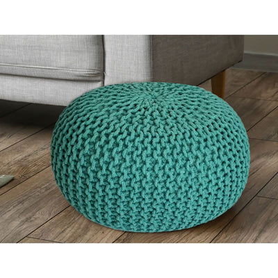 Se tilbud på Puf 55 cm (Grøn) - Billigt udsalg! Strik skammel/gulvpude - Groft strik look, 37 cm høj. Hurtig levering: 1-2 hverdage. Varenummer: AGRI-8812828131663_48007833026895.
