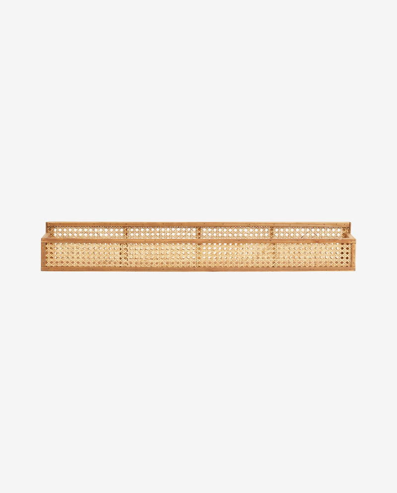 Nordal - SHELFI rattan hylde, L - natur
