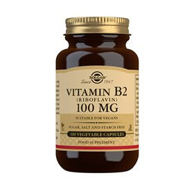 Se Solgar vitamin B2 Riboflavin 100 mg 100 kap. ✔ Kæmpe udvalg i Bolig Magasin - Køb online på udsalg og tilbud lige nu ✔ Billig fragt og hurtig levering - Varenummer: Helsegrossisten-25906 og 33984030503 på lager - Udsalg på Sundhed > > Spar stort – op til 53% - Eksklusivt udsalg på over 2.739 mærker