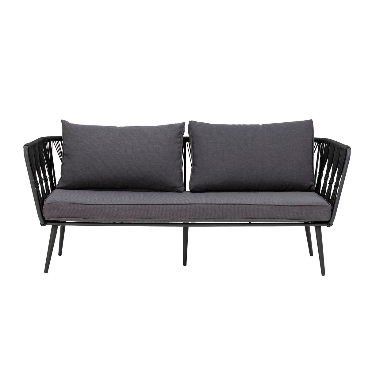 Se Bloomingville - Pavone Sofa Metal Sort 72x174 cm ❤ Kæmpe udvalg i Bloomingville - Køb online på udsalg og tilbud lige nu ❤ Billig fragt og hurtig levering - Varenummer: Bolig&Haven-60915933020490 og barcode / Ean: 5711173320479 på lager - Udsalg på Store besparelser – op til 71% - Store besparelser på over 2.281 brands