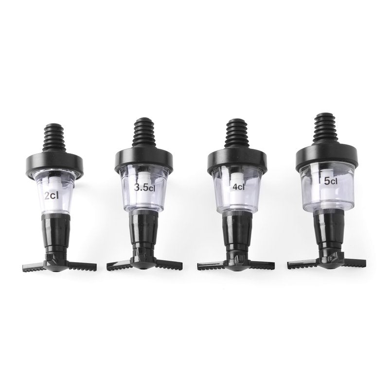 Sort non-drip skænkeprop på 40 ml fra Hendi