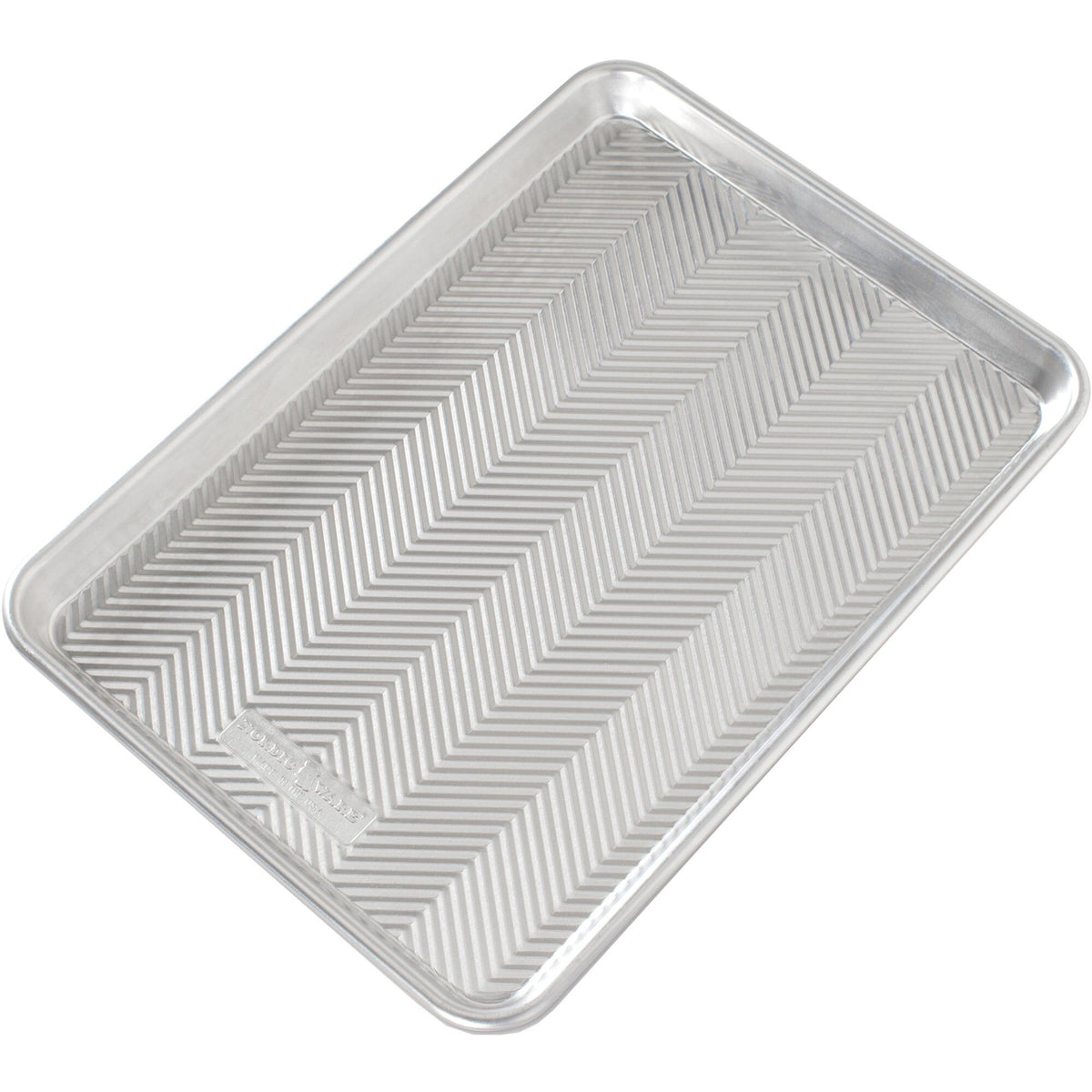 Nordic Ware Naturals Prism Jelly Roll bageplade i aluminium, 40 cm