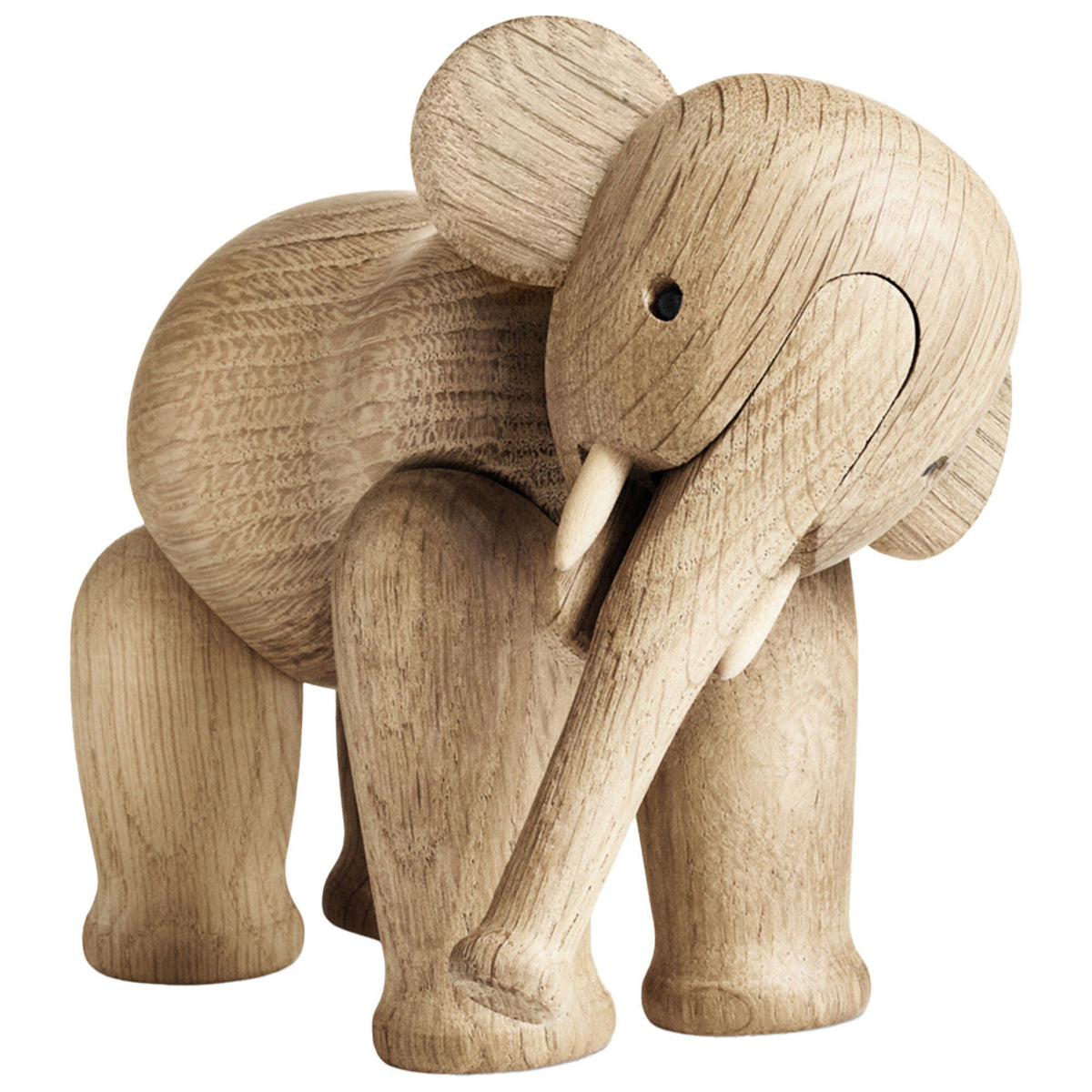 Kay Bojesen Liliput elefant i ubehandlet egetræ, 7,5 cm høj