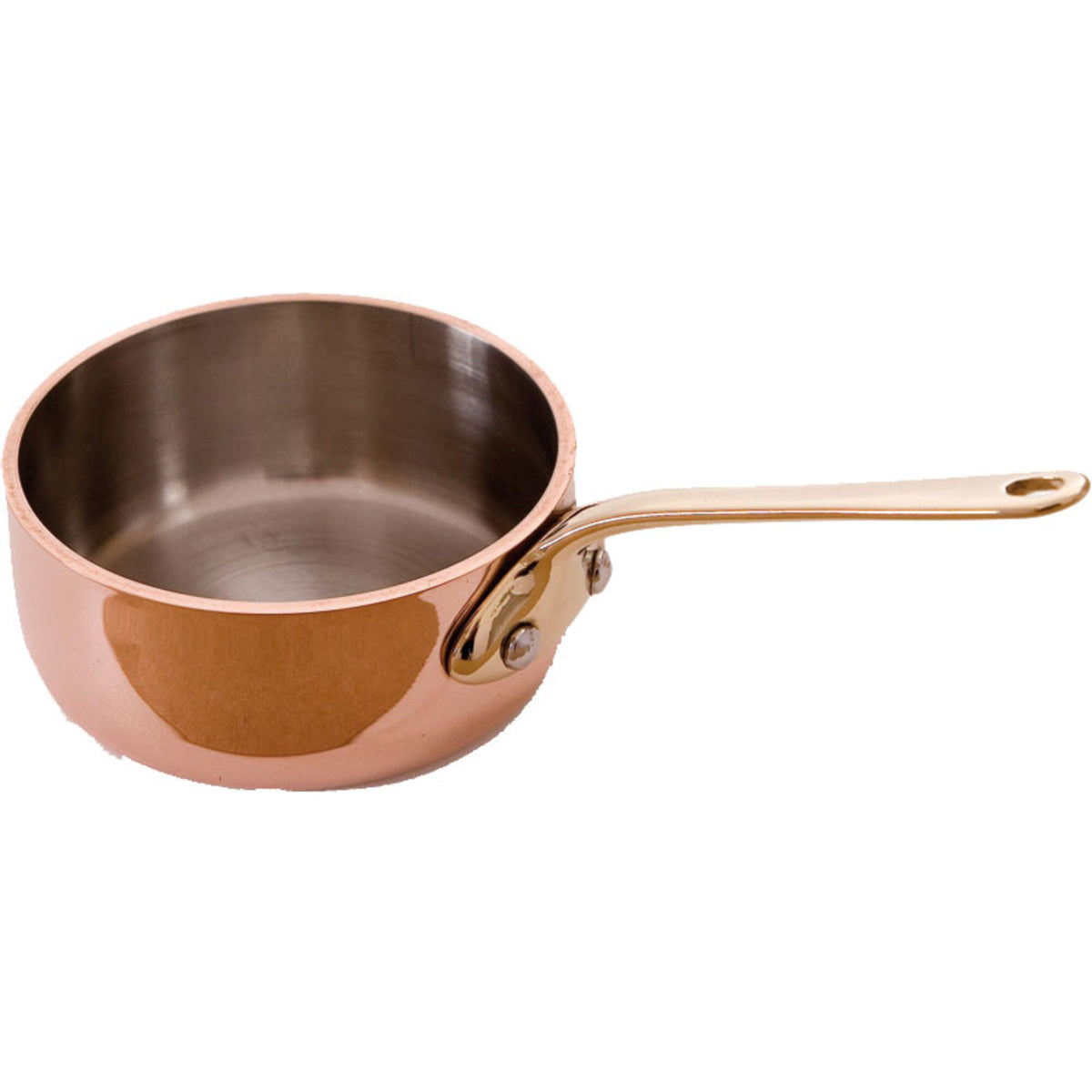 Mauviel M'150b mini sautépande i kobberkøkkengrej